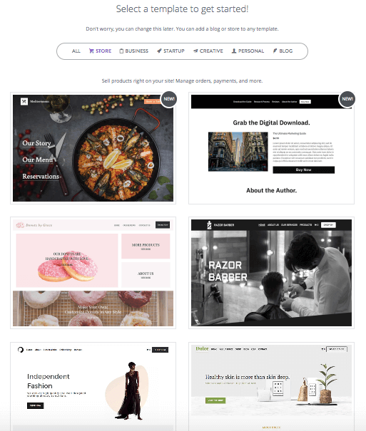 Strikingly store templates Strikingly store templates